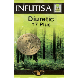 Infutisa Diuretic 17 Plus 25 Envelopes 33 gr Infutisa Diuretic 17 Plus 25 Envelopes 33 gr
