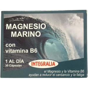 Integralia Marine Magnesium Vitamin B6 Supplement - 30 Capsules Integralia Marine Magnesium Vitamin B6 Supplement - 30 Capsules