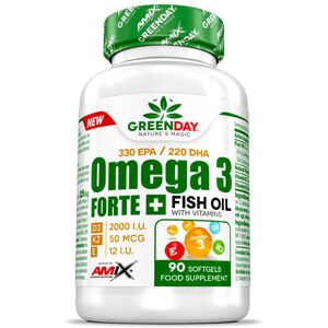 Amix Greenday Provegan Omega 3 Forte+ 90 capsules Amix Greenday Provegan Omega 3 Forte+ 90 capsules