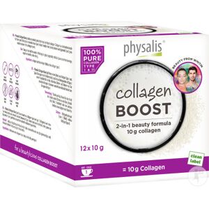 Physalis Collagen Boost - 12 Sachets of 10g - Skin & Joint Support Physalis Collagen Boost - 12 Sachets of 10g - Skin & Joint Support