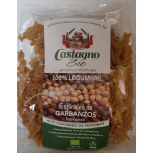 Castagno Spirals 100% Organic Chickpeas 250 gr Castagno Spirals 100% Organic Chickpeas 250 gr