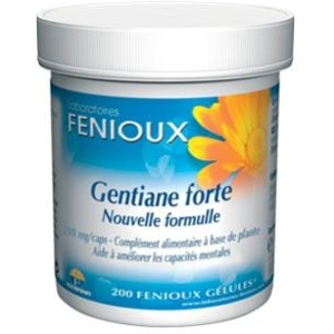 Fenioux Gentian Forte - Dietary Supplement - 200 Capsules Fenioux Gentian Forte - Dietary Supplement - 200 Capsules