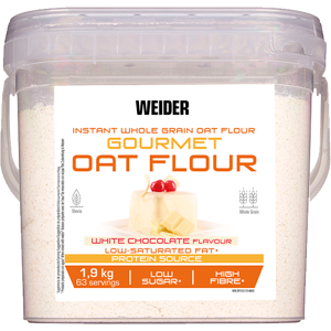 Weider Gourmet Oatmeal White Chocolate Flavor 1.9 kg Weider Gourmet Oatmeal White Chocolate Flavor 1.9 kg