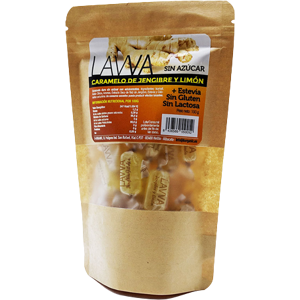 Lavva Ginger and Lemon Candies Bag 100 gr Lavva Ginger and Lemon Candies Bag 100 gr