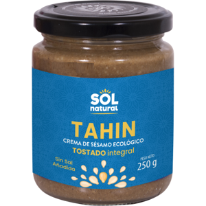 Sol Natural Organic Toasted Tahini 250 gr Sol Natural Organic Toasted Tahini 250 gr