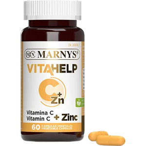 Marnys Vitahelp Vitamin C + Zinc 500 Mg/25 Mg 60 units Marnys Vitahelp Vitamin C + Zinc 500 Mg/25 Mg 60 units