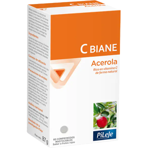 Pileje C Biane Acerola 60 Capsules Pileje C Biane Acerola 60 Capsules