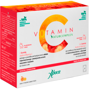 Aboca Vitamin C Naturcomplex 20 Sachets - Dietary Supplement Aboca Vitamin C Naturcomplex 20 Sachets - Dietary Supplement