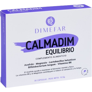 Dimefar Calmadim equilibrio 30 capsules Dimefar Calmadim equilibrio 30 capsules