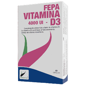 Fepa Vitamin D3 4000UI - Supports immune & bone health - 60 capsules Fepa Vitamin D3 4000UI - Supports immune & bone health - 60 capsules