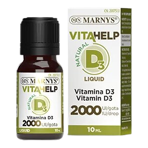 Marnys Vitahelp Liquid Vitamin D3 2000 IU 10 ml Marnys Vitahelp Liquid Vitamin D3 2000 IU 10 ml