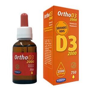 Ortho-Nat Vitamin D3 2000IU Drops - Bone Support Ortho-Nat Vitamin D3 2000IU Drops - Bone Support