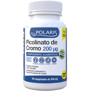 Polaris Chromium Picolinate 200mcg - 50 Tablets Polaris Chromium Picolinate 200mcg - 50 Tablets