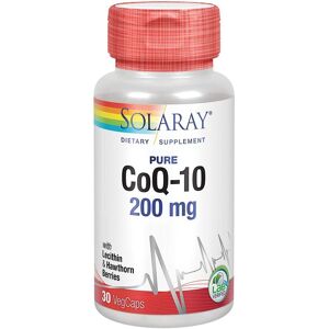 Solaray Coenzyme Q10 200 mg 30 Capsules Solaray Coenzyme Q10 200 mg 30 Capsules