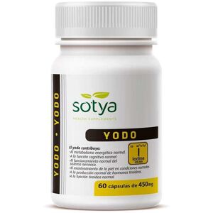 Sotya Iodine - 60 Capsules - Supports Thyroid & Energy Sotya Iodine - 60 Capsules - Supports Thyroid & Energy