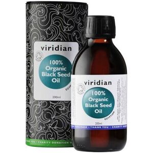Viridian Organic Black Seed Oil - 200ml - Black Seed Oil - Organic - Vegan - 200 ml Viridian Organic Black Seed Oil - 200ml - Black Seed Oil - Organic - Vegan - 200 ml