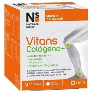 Nutritional System Vitans Collagen - Lemon - Supports Joint & Muscle Nutritional System Vitans Collagen - Lemon - Supports Joint & Muscle