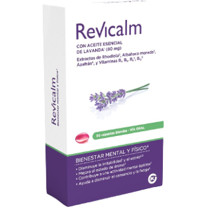 Kern Pharma Revicalm - Lavender Stress Relief - Dietary Supplement Kern Pharma Revicalm - Lavender Stress Relief - Dietary Supplement