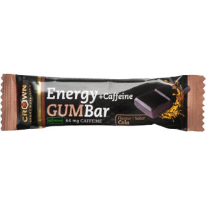CROWN SPORT NUTRITION Energy Gummy Bar - Energy Caffeine 64mg CROWN SPORT NUTRITION Energy Gummy Bar - Energy Caffeine 64mg