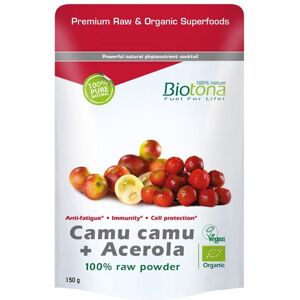 Biotona Camu Camu + Acerola Vegan Superfood - 150g Biotona Camu Camu + Acerola Vegan Superfood - 150g