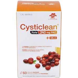 Vita Green Cysticlean Forte 240 mg Capsules 60 Capsules Vita Green Cysticlean Forte 240 mg Capsules 60 Capsules