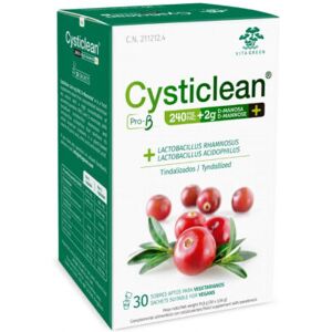 Vita Green Cysticlean Pro-B D-Mannose 3.06 g 30 Envelopes Vita Green Cysticlean Pro-B D-Mannose 3.06 g 30 Envelopes