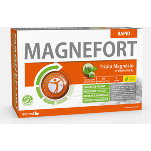 Dietmed Magnefort Triple Magnesium Lemon - Dietary Supplement Dietmed Magnefort Triple Magnesium Lemon - Dietary Supplement