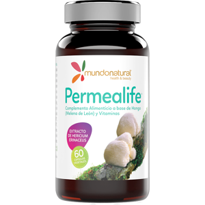 Mundonatural Lion's Mane 60 capsules - Food Supplement Mundonatural Lion's Mane 60 capsules - Food Supplement