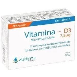 Vitalfarma Vitamin D3 7.5mcg - Bone & Immune Support Vitalfarma Vitamin D3 7.5mcg - Bone & Immune Support