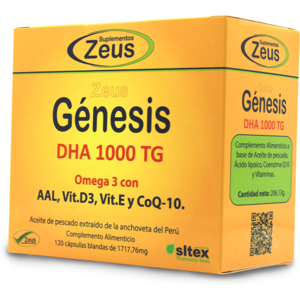 Zeus Genesis DHA TG 1000mg Omega 3 - Dietary Supplement Zeus Genesis DHA TG 1000mg Omega 3 - Dietary Supplement