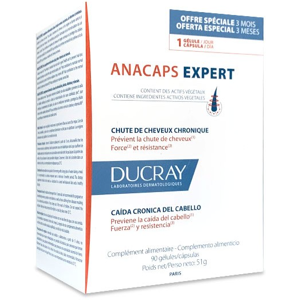 Ducray Anacaps Progressive - Hair Loss Prevention Dietary Supplement Ducray Anacaps Progressive - Hair Loss Prevention Dietary Supplement