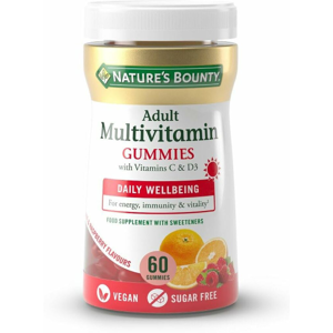Nature's Bounty Multivitamin - B, D3, Vegan Gummies Nature's Bounty Multivitamin - B, D3, Vegan Gummies