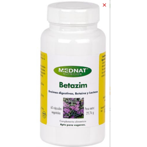 Mednat Betazim 60 Vegetable Capsules - Dietary Supplement Mednat Betazim 60 Vegetable Capsules - Dietary Supplement