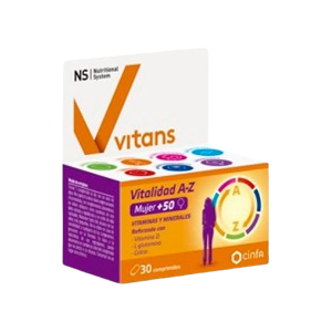 NS Nutritional System Vitalidad A-Z Mujer 50+ - Dietary Supplement NS Nutritional System Vitalidad A-Z Mujer 50+ - Dietary Supplement