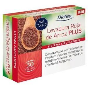 Dietisa Red Yeast Rice Plus 3% 30 Capsules Dietisa Red Yeast Rice Plus 3% 30 Capsules