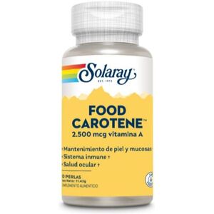Solaray Food Carotene 2500 mcg - Supplement Solaray Food Carotene 2500 mcg - Supplement