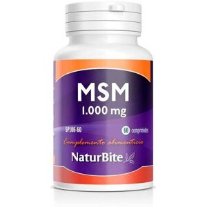Naturbite MSM 1000 mg 60 Tablets Naturbite MSM 1000 mg 60 Tablets