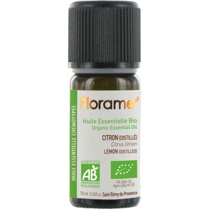 Florame Organic Distilled Lemon Essential Oil 10 ml Florame Organic Distilled Lemon Essential Oil 10 ml