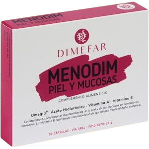 Dimefar Menodim Skin and Mucous Membranes 30 Capsules Dimefar Menodim Skin and Mucous Membranes 30 Capsules