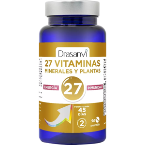Drasanvi 27 Vitamins + Minerals Energy & Immunity 90 Capsules Drasanvi 27 Vitamins + Minerals Energy & Immunity 90 Capsules