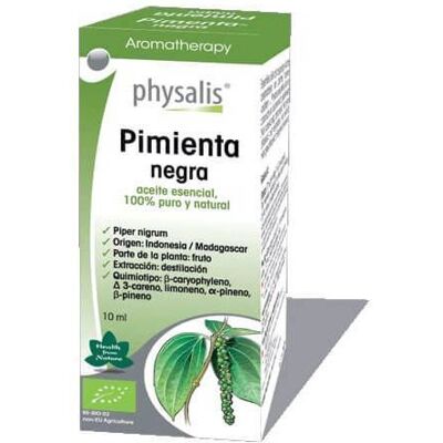 Physalis Organic Black Pepper Essence 10 ml - Essence Physalis Organic Black Pepper Essence 10 ml - Essence