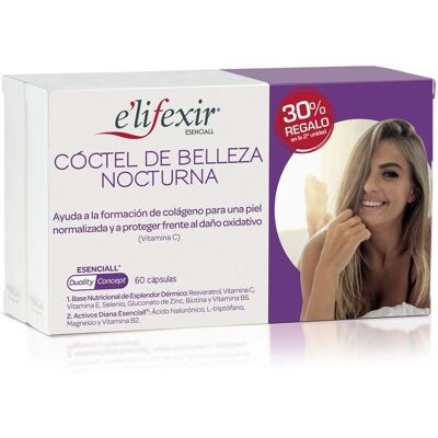 E'Lifexir E'essential Night Beauty Cocktail - Dietary Supplement E'Lifexir E'essential Night Beauty Cocktail - Dietary Supplement