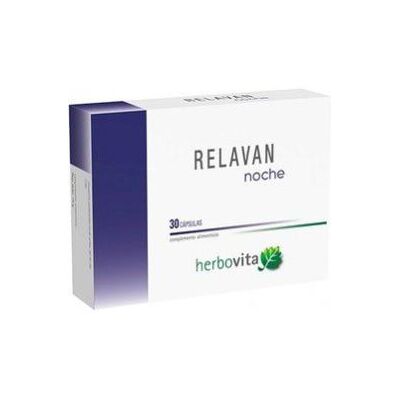 Herbovita Relavan Night - Sleep Support Supplement Herbovita Relavan Night - Sleep Support Supplement