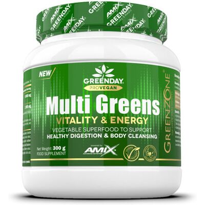 AMIX Greenday Provegan Multi Greens Vitality & Energy - Diet Supplement AMIX Greenday Provegan Multi Greens Vitality & Energy - Diet Supplement