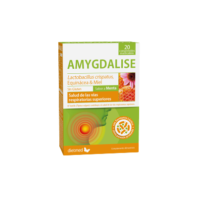 Dietmed Amygdalis Mint Respiratory Tract Chewable Tablets - Dietary Supplement Dietmed Amygdalis Mint Respiratory Tract Chewable Tablets - Dietary Supplement