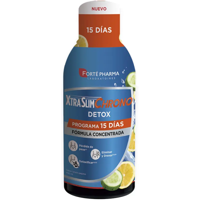 Forté Pharma Xtraslim Chrono Detox - Lemon Cucumber - Dietary Supplement Forté Pharma Xtraslim Chrono Detox - Lemon Cucumber - Dietary Supplement