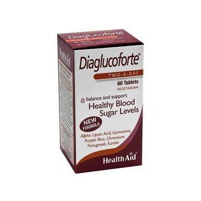 Health Aid Diaglucoforte - Blood Sugar Support - 60 Tablets Health Aid Diaglucoforte - Blood Sugar Support - 60 Tablets