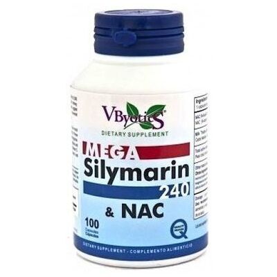 Vbyotic Mega Silymarin 240 mg +Nac - Dietary Supplement Vbyotic Mega Silymarin 240 mg +Nac - Dietary Supplement