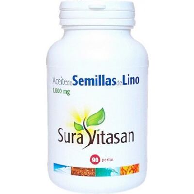 Sura Vitasan Flax Seed Oil - 90 softgels, 1000mg Sura Vitasan Flax Seed Oil - 90 softgels, 1000mg