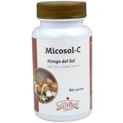Jellybell Micosol C - Sun Mushroom, 60 Capsules Jellybell Micosol C - Sun Mushroom, 60 Capsules